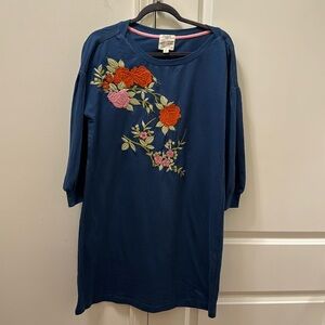 NWT Anthropologie Women Tshirt Dress